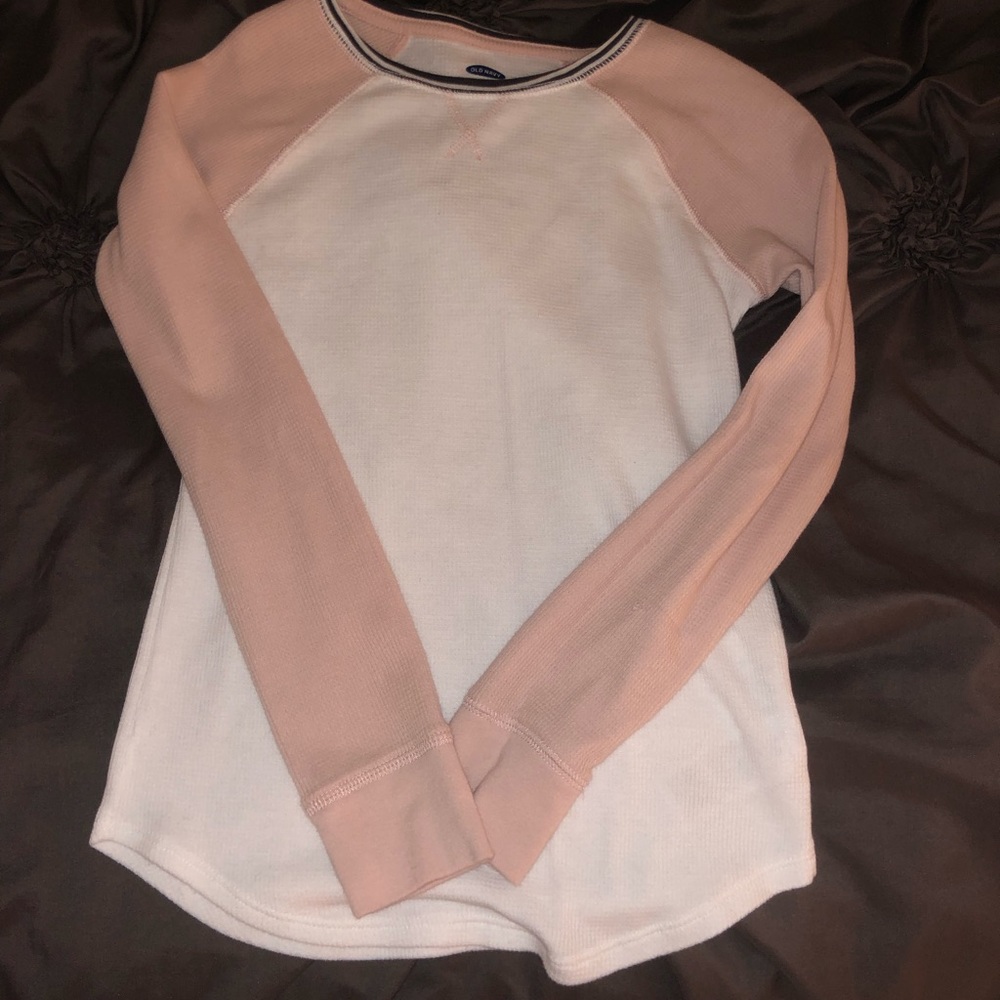 Long sleeve girls thermal top